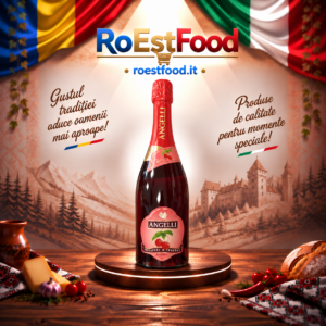 Angelli Cherry Bautura Spumanta cu Aroma de Cirese 750 ml