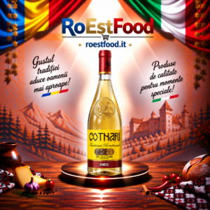 Cotnari Tamaioasa Romaneasca Vin Alb Demisec 750 ml