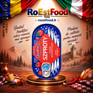 EvraFish Szproty - Sprot in sos de rosii 170 g