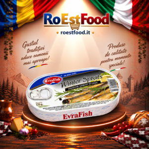 EvraFish Winter Sprats - Sprot afumat in ulei 170 g