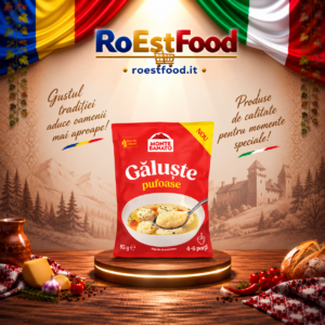 Galuste Pufoase din Gris de Grau Monte Banato 85 g