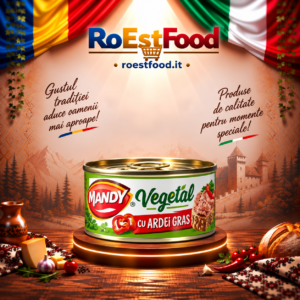 Pate Vegetal cu Ardei Gras Mandy 120 g