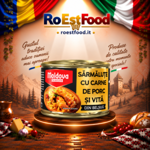 Sarmalute cu Carne de Porc si Vita Moldova 430 g