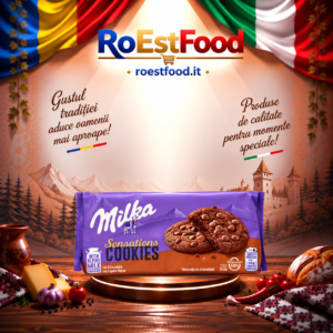 Biscuiti Milka Sensations Cookies cu ciocolata 156 g