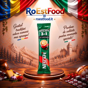 Cafea instant Nescafe 3 in 1 Strong