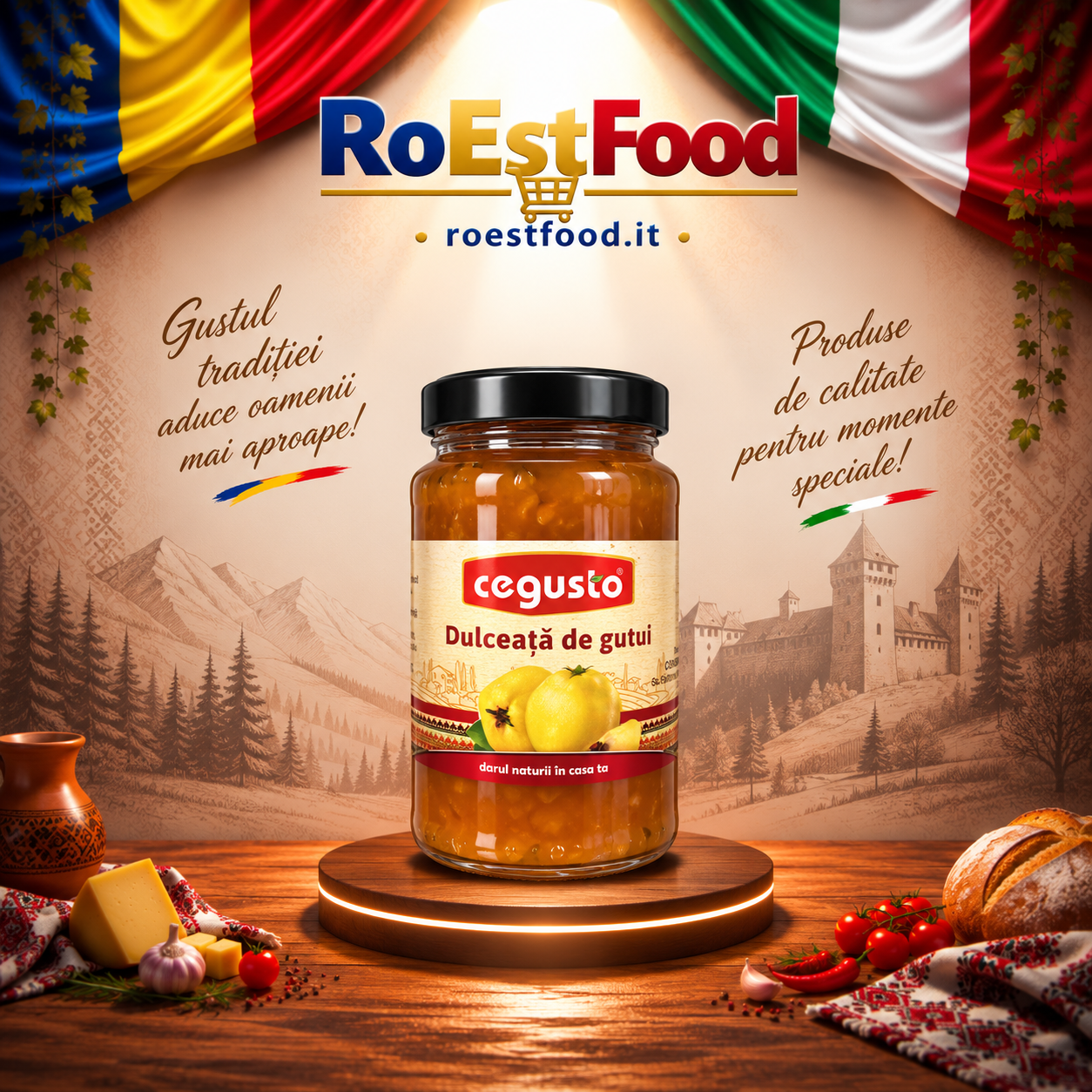Dulceata de Gutui Cegusto 380 g