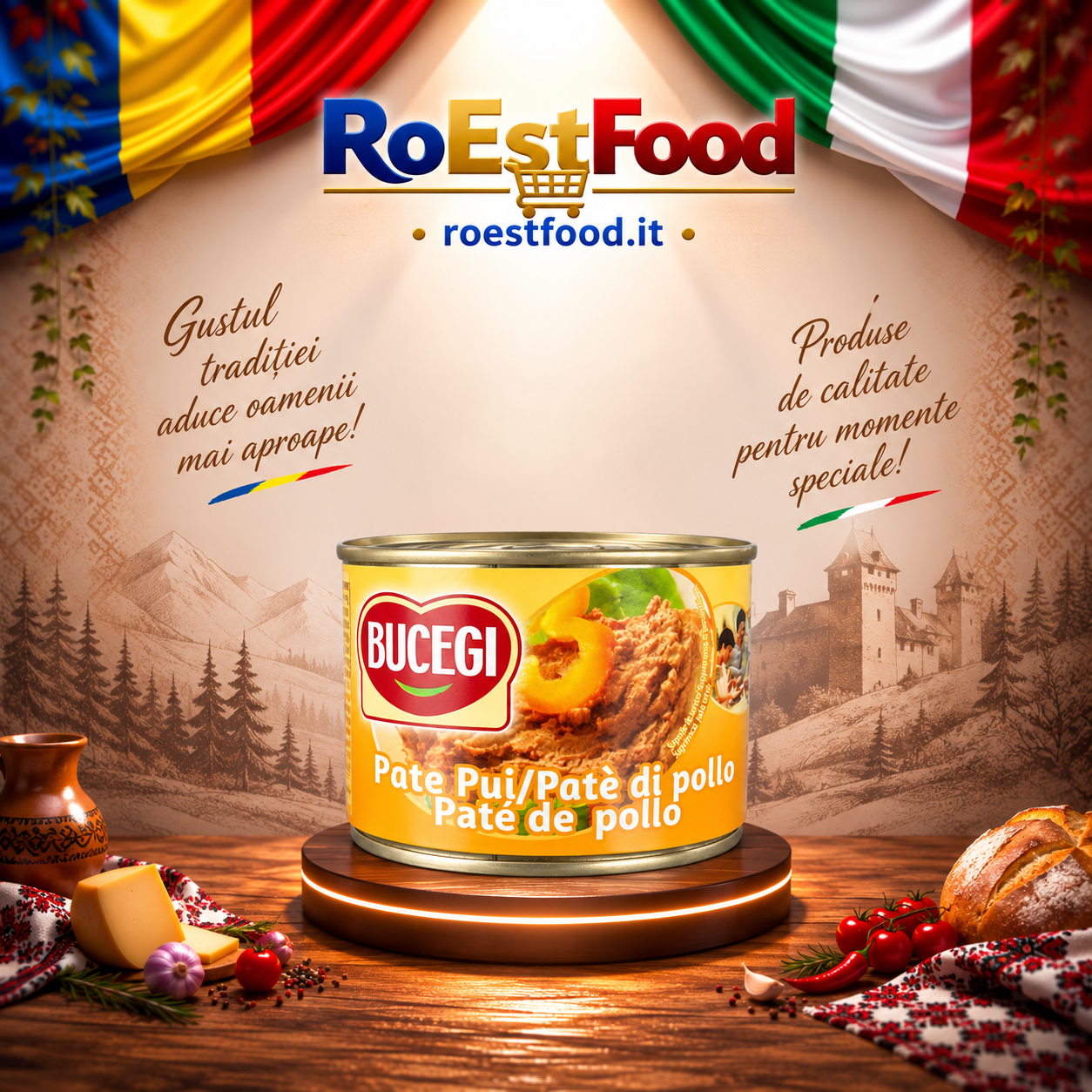 Pate de Pui Bucegi 200 g